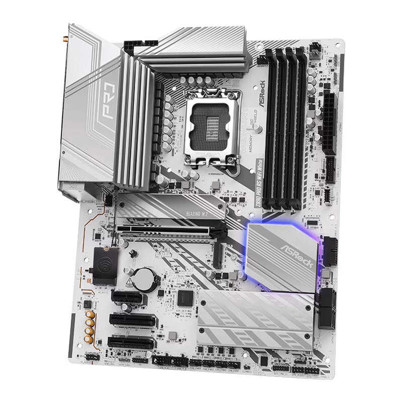 ASRock Z890 Pro RS WiFi White DDR5 Motherboard