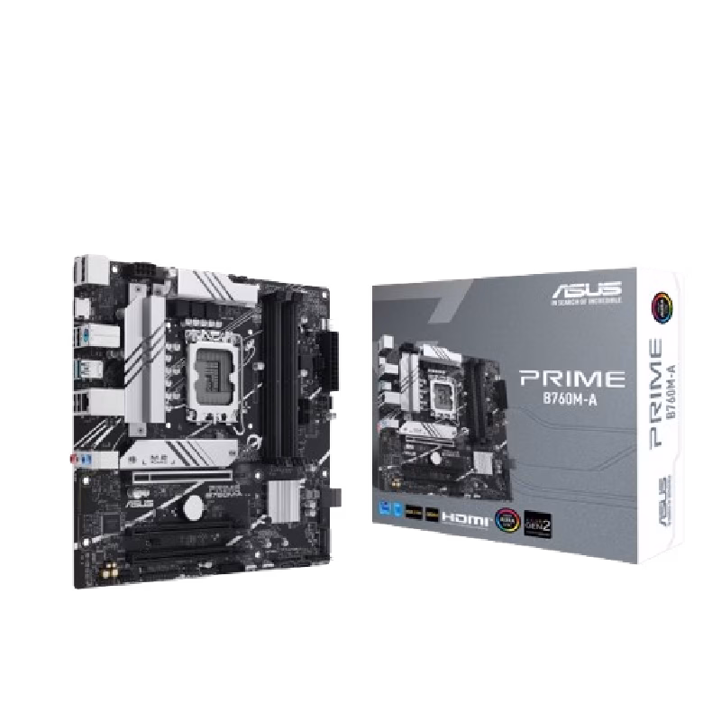 ASUS PRIME B760M-A Micro-ATX DDR5 Motherboard | B760M-A