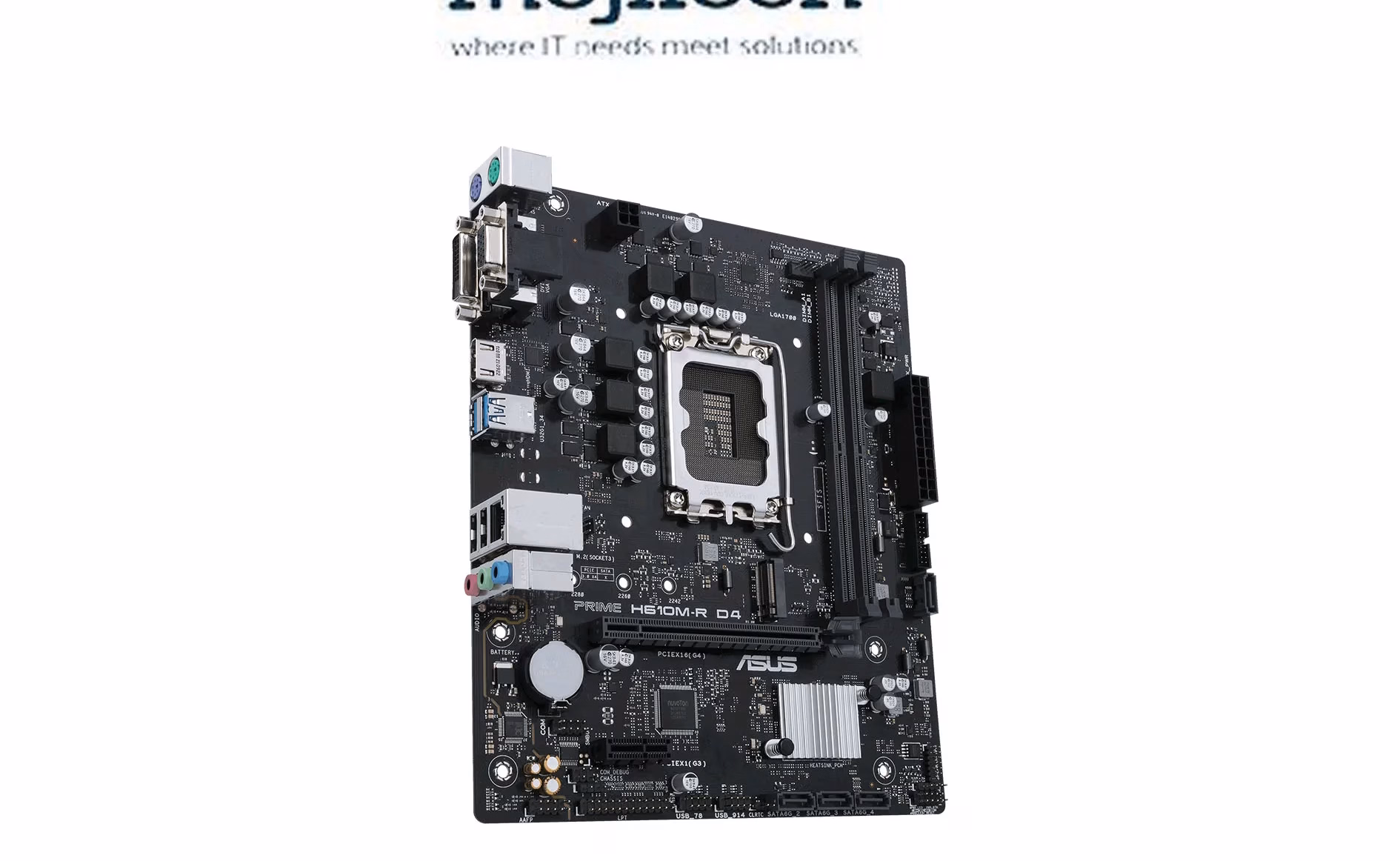 Asus PRIME H610-R D4-SI DDR4 Motherboard | 90MB1B40-M0ECY0