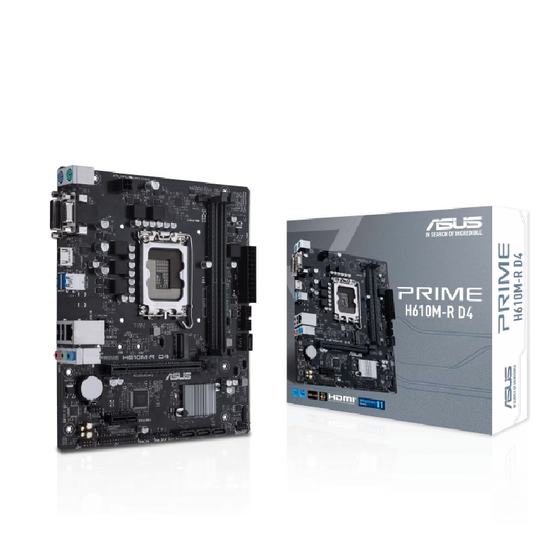 ASUS Prime H610M-R DDR4 Micro-ATX Motherboard | 90MB1B40-M0E