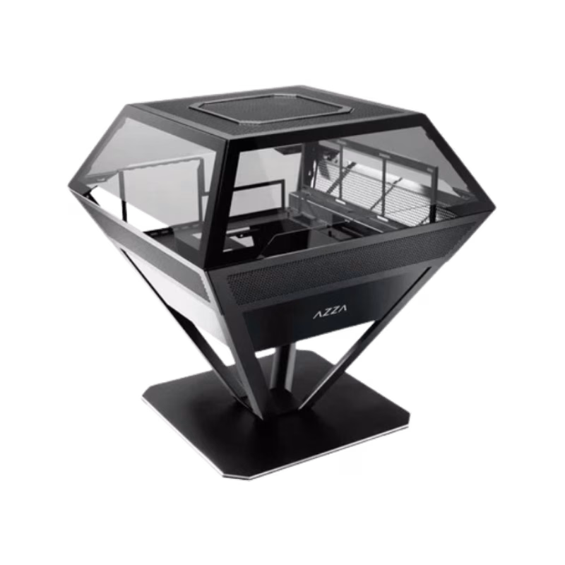 AZZA Diamond 812 Black Gaming Case | CSAZ-812