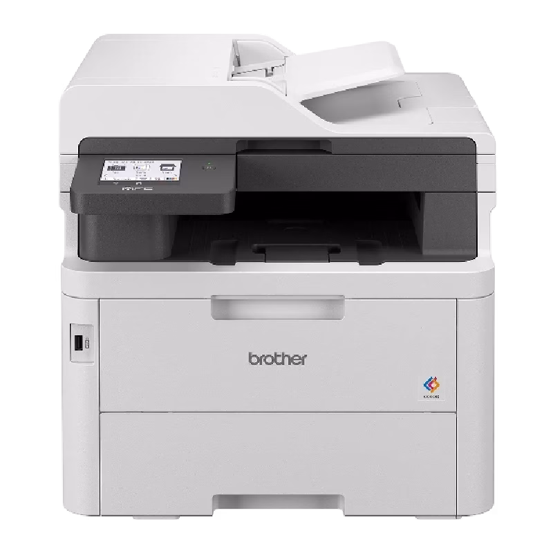 Brother Compact & Silent Color Laser LED Multi-Function Printer for Office | MFC-L3760CDW