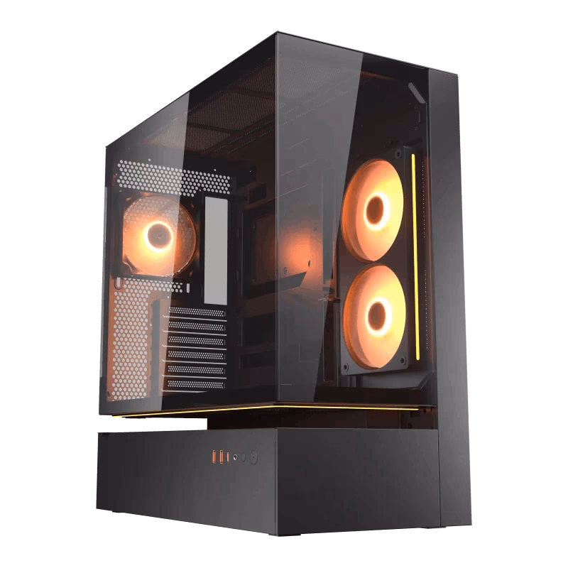 Cougar CFV235 RGB Case | Black
