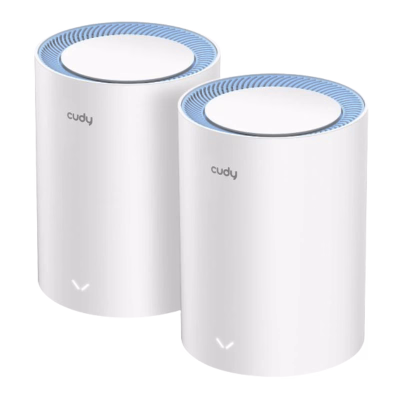 Cudy AC1200 Dual Band Whole Home Wi-Fi Mesh System | 2-Pack | M1200 | Tax Free