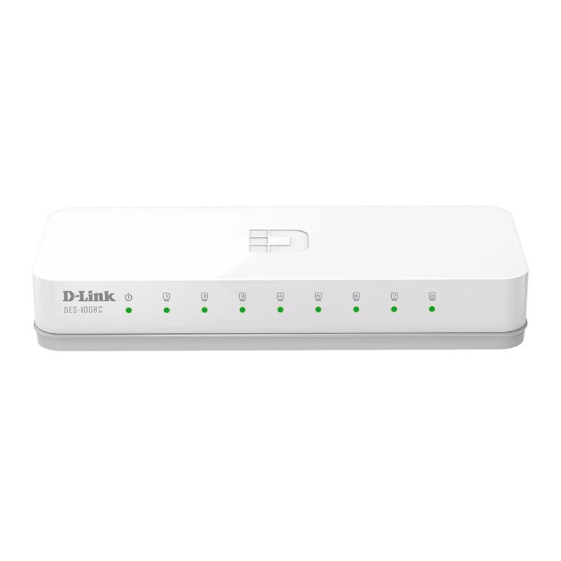 D-Link 8-Port 10/100 Mbps Unmanaged Switch