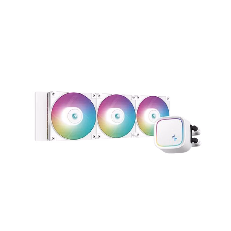 Deepcool LE720 WH 360mm ARGB CPU Liquid Cooler All in One | WHITE LE720-WHAMMN-G-1