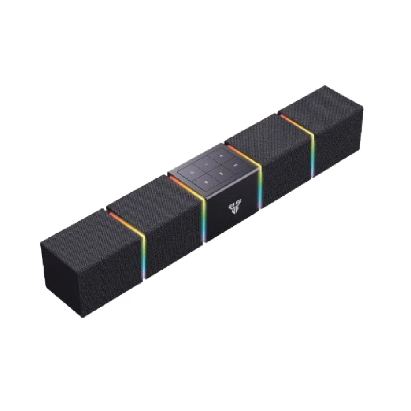 FANTECH BS163 GROOVE BAR PRO (Wired & Bluetooth) RGB Gaming Speaker, 10W + Built-in Microphone