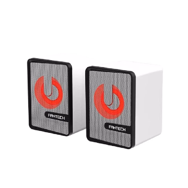 Fantech GS203 Beat USB RGB Gaming & Music Speaker | White