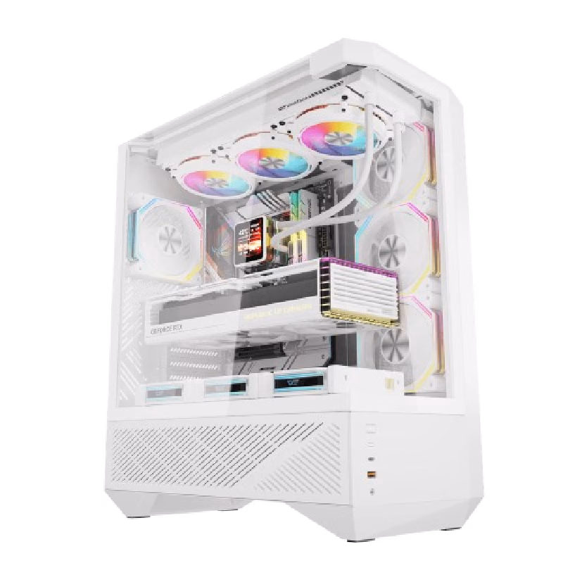 Gaming Desktop offer -18 | ULTRA7 265KF – H810M-16GB DDR5 -16 – MSI 5070 12G 3 years warranty white