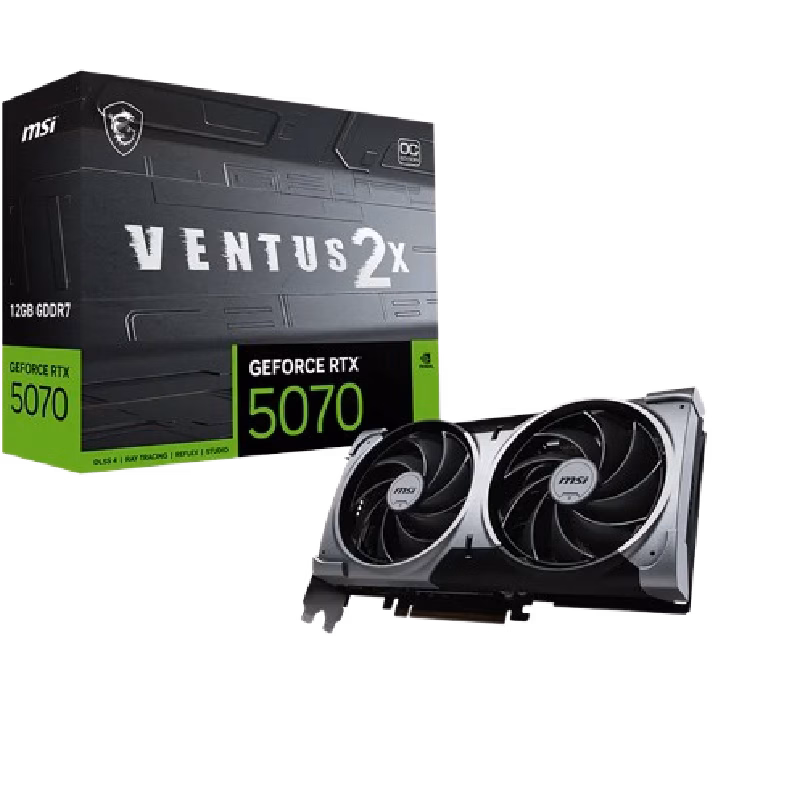GeForce RTX 5070 12G VENTUS 2X OC | 1 Year Warranty