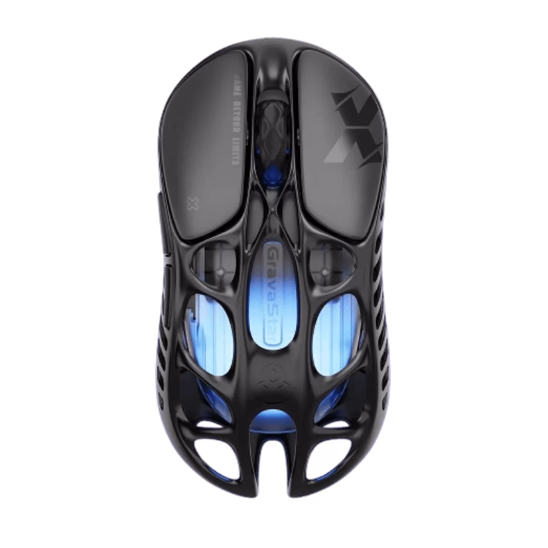 GravaStar Mercury X Wireless Gaming Mouse | Galaxy Black | Tax Included