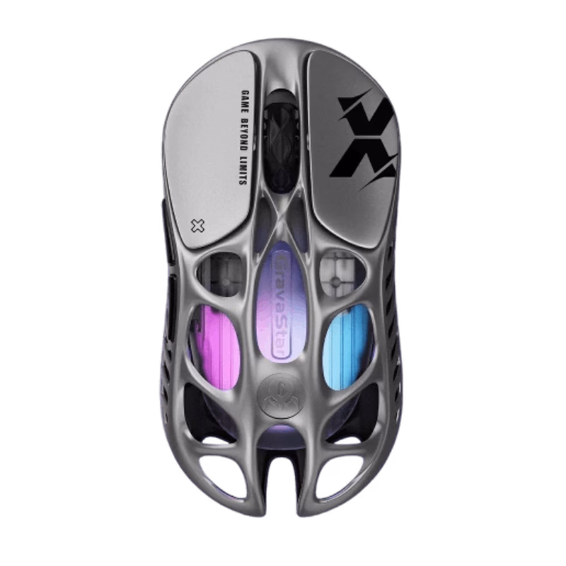 GravaStar Mercury X Wireless Gaming Mouse | Silver | Tax Included