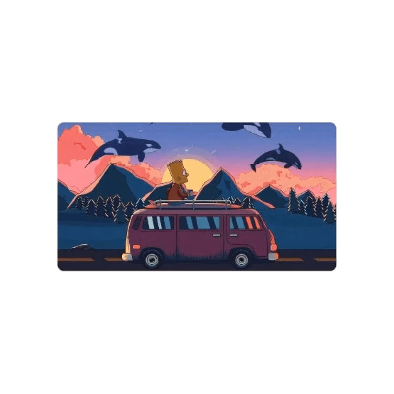 HydeNova Mousepad Simpsons | Tax Included