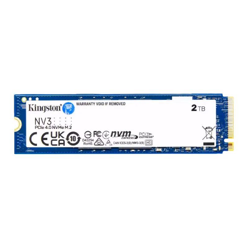 Kingston NV3 PCIe 4.0 2TB NVMe SSD | SNV3S/2000G