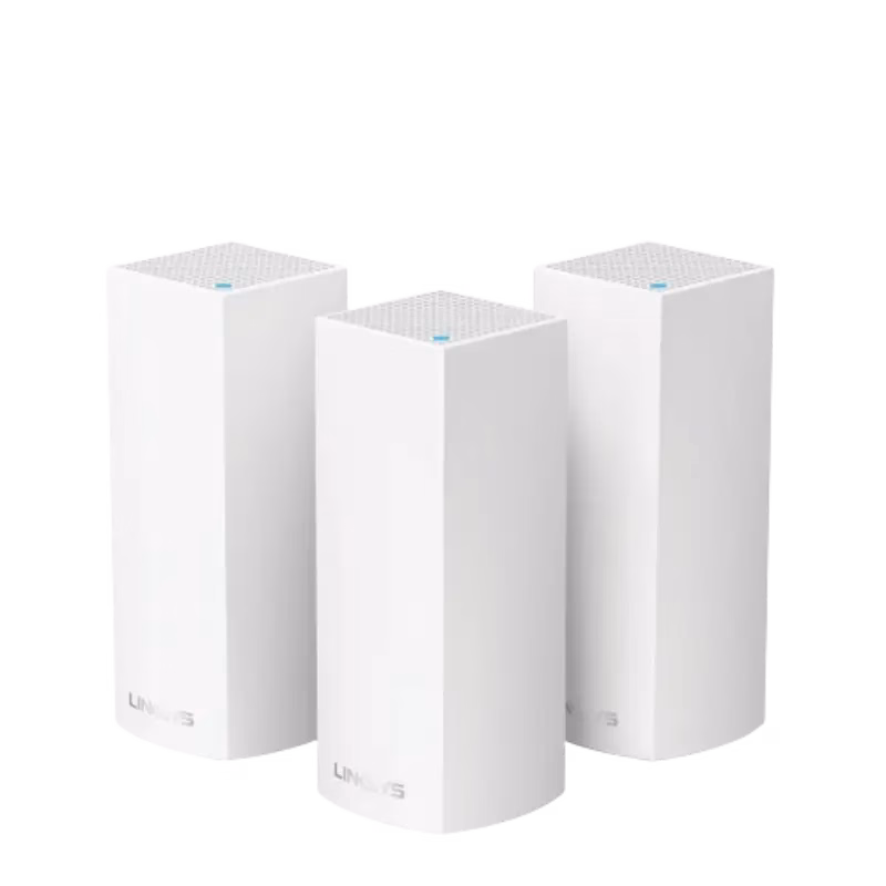 Linksys Velop Tri-Band Intelligent Mesh Wifi 6 | 3 Pack | WHW0303-EU