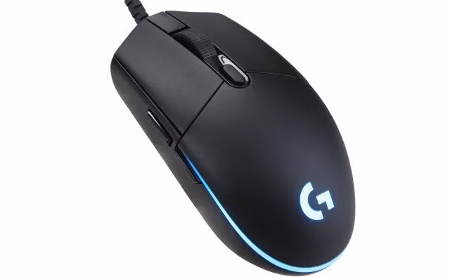 Logitech G Pro (Hero)Wired Optical Gaming Mouse with LIGHTSYNC RGB Lighting -1 year warranty