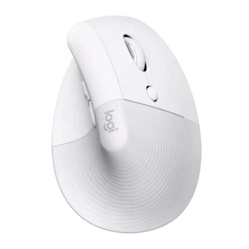 Logitech Lift Ergonomic Mouse – Off-White | 910-006475 | 2 Years Warranty