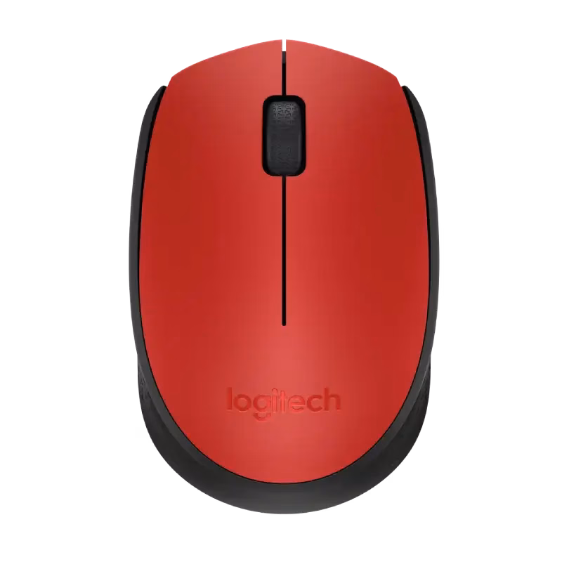 Logitech M171 Wireless Mouse – Red | 910-004641 | 1 Year Warranty