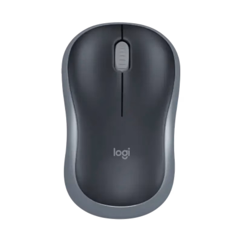 Logitech M185 Wireless Mouse – Grey