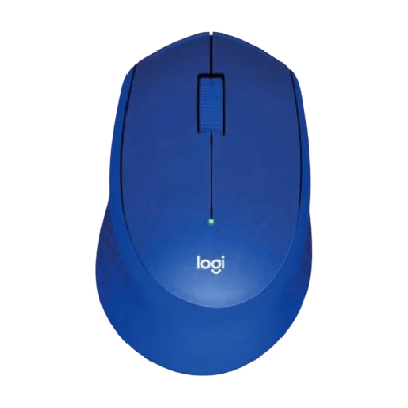 Logitech M330 Silent Plus Wireless Mouse – Blue | 1 Year Warranty