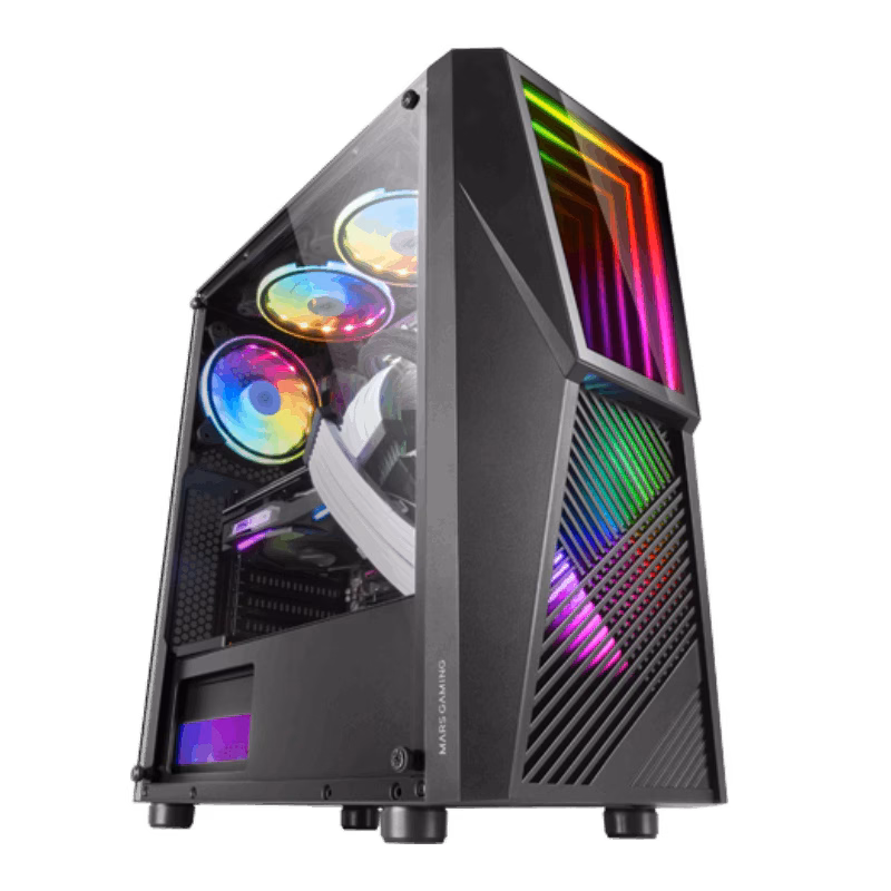 Mars Gaming MC777 Premium Gaming MID-Tower Case | Tax Free