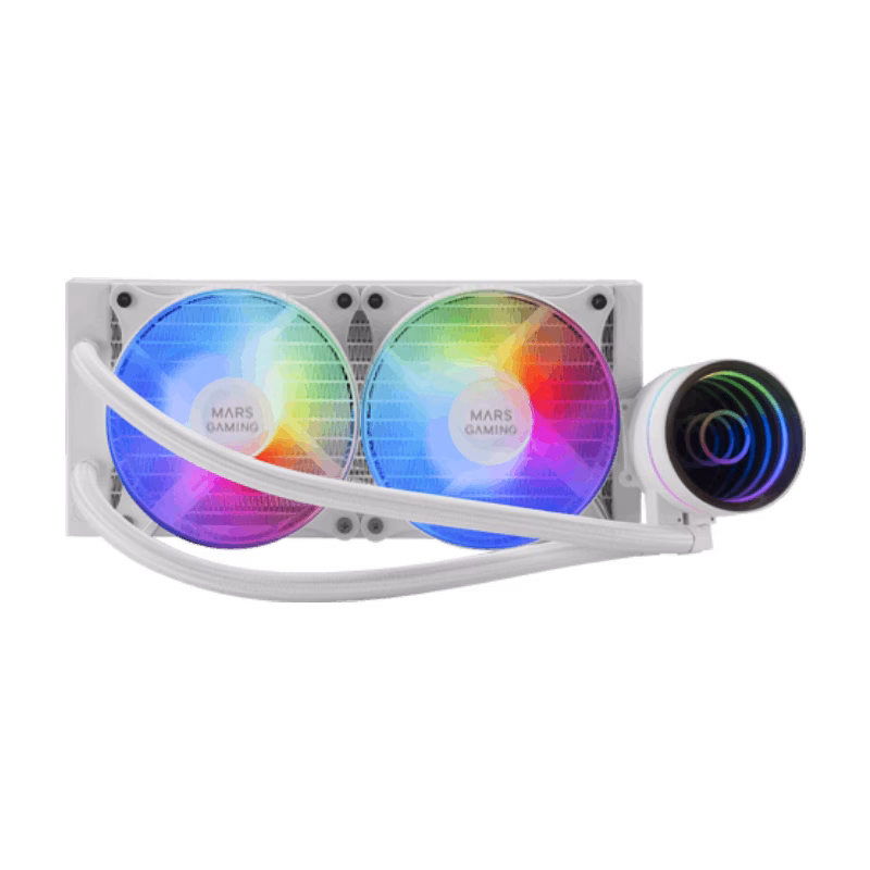 Mars Gaming ML-ONE240W Liquid Cooling Kit | White | Tax Free
