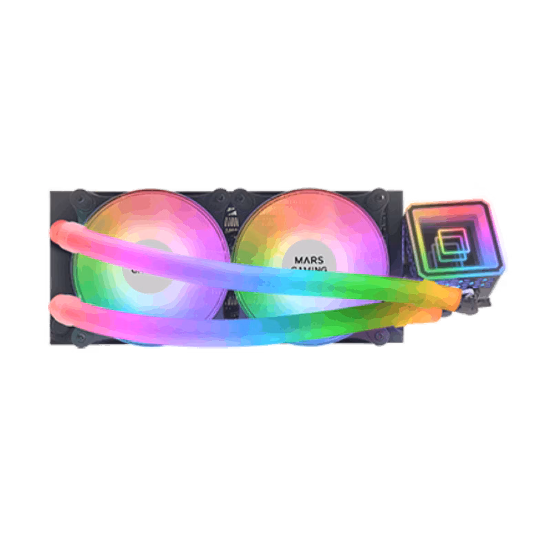 Mars Gaming ML-ULTRA240 Premium Liquid Cooling Kit | Back | Tax Free