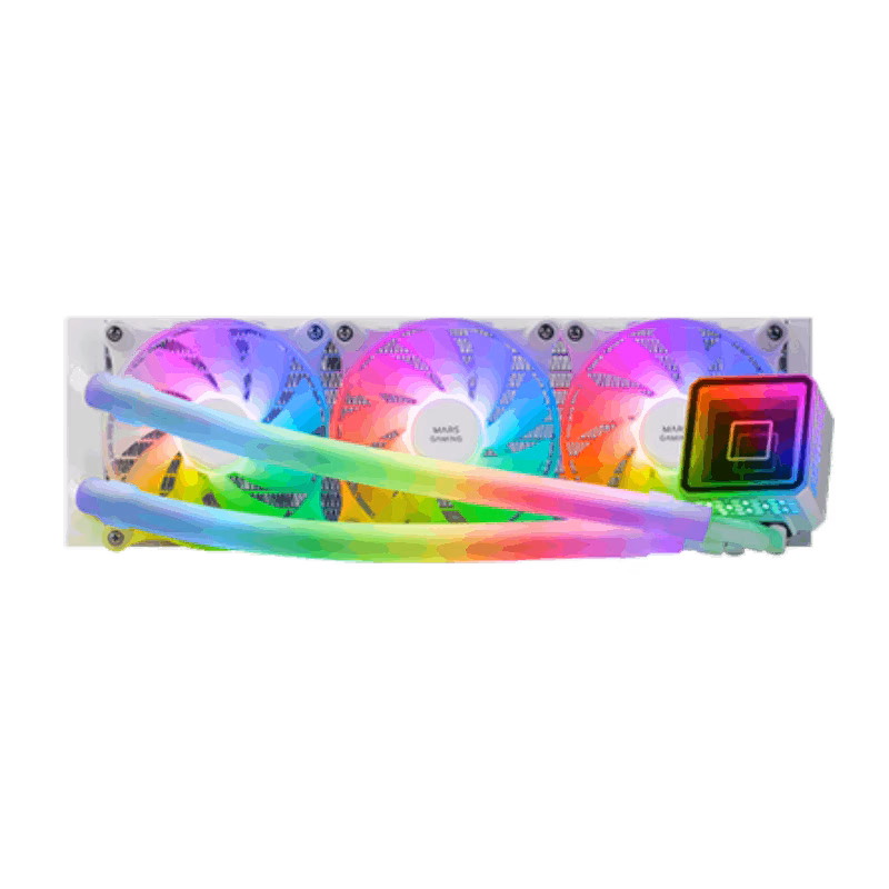 Mars Gaming ML-ULTRA360W Premium Liquid Cooling Kit | White | Tax Free