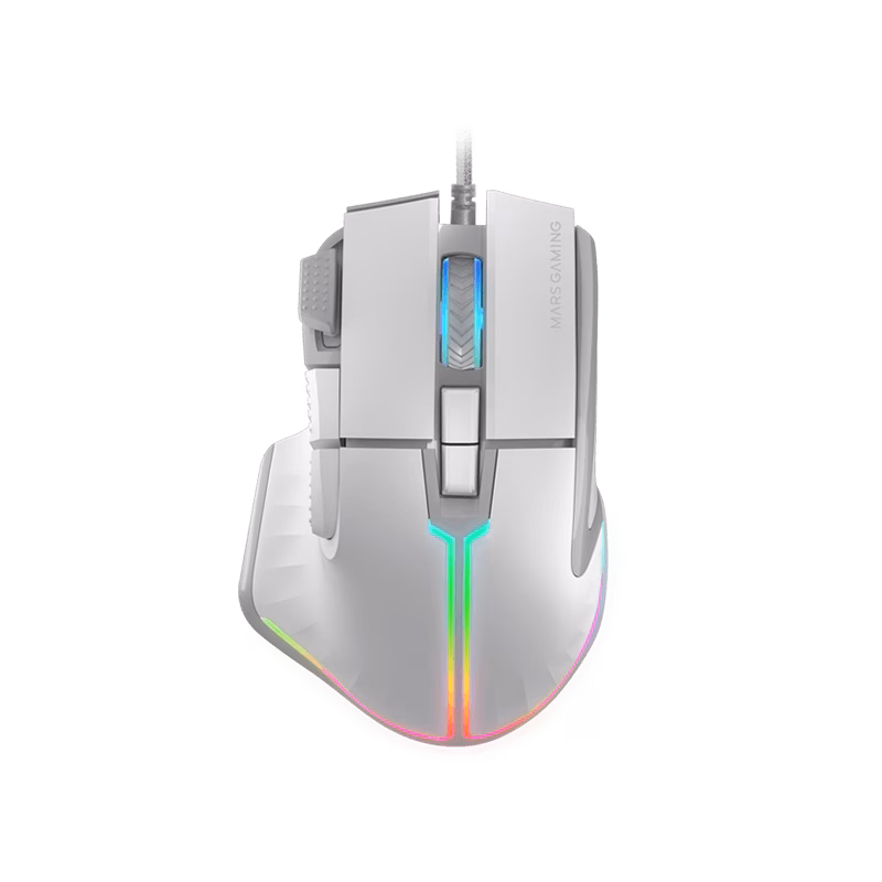 Mars Gaming MM-XTW Wireless Gaming Mouse | White | Tax Free