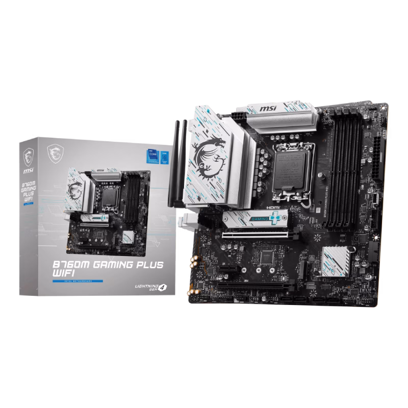 MSI B760M Gaming Plus WiFi DDR5 | 911-7D99-017