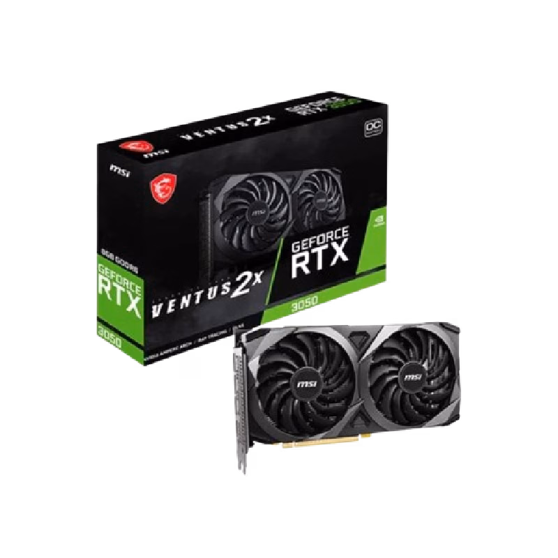 MSI GeForce RTX 3050 Ventus 2X XS 8G OC