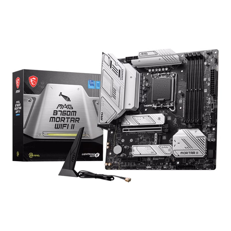 MSI MAG B760M Mortar Max Wifi DDR5 Motherboard | 911-7E13-006