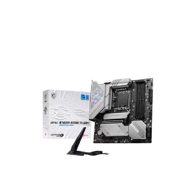 MSI MPG B760M Edge Ti WiFi DDR5 mATX Motherboard | 911-7E11-002