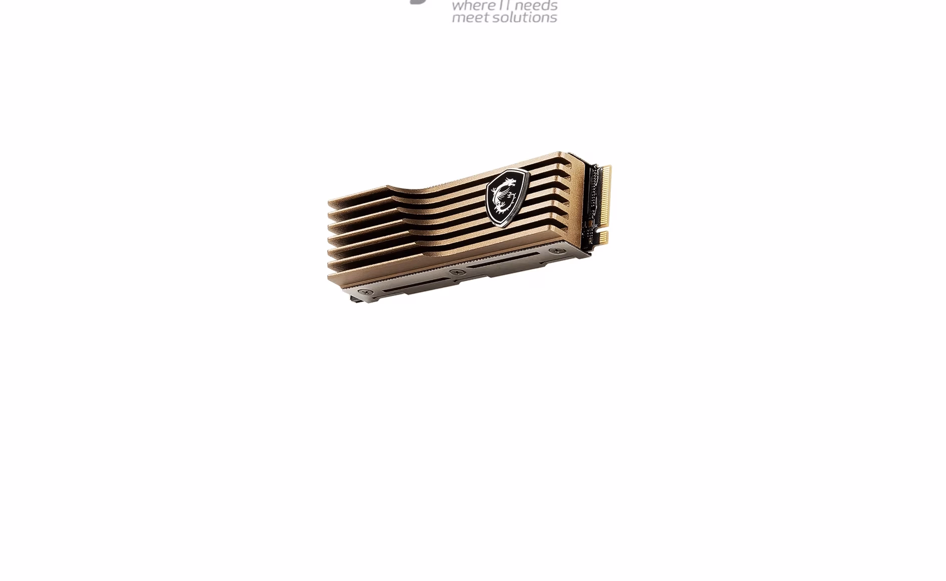 MSI Spatium M480 PCie 4.0 NVme M.2 2TB HS