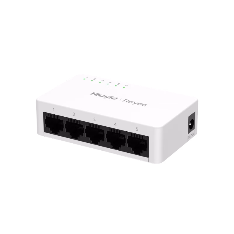 Ruijie Reyee RG-ES05F 5-Port 10/100 Mbps Unmanaged Non-PoE Switch | Tax Included