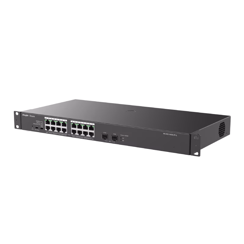 Ruijie Reyee RG-ES118GS-P-L 18-Port 10/100/1000 Mbps Unmanaged PoE Switch | Tax Included