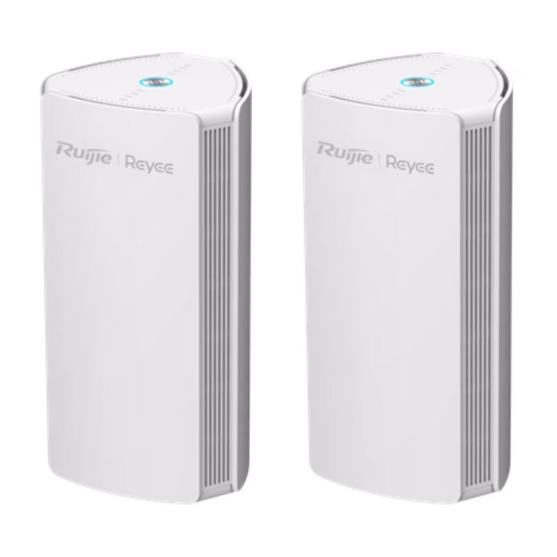 Ruijie Reyee RG-M18 1800M Wi-Fi 6 Dual-band Gigabit Mesh Router – Pack of 2 | Tax Included