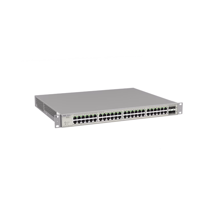 Ruijie Reyee RG-NBS5200-48GT4XS-UP 48-port Gigabit Layer 3 Non-PoE Switch, 4 SFP+ Uplink | Tax Included