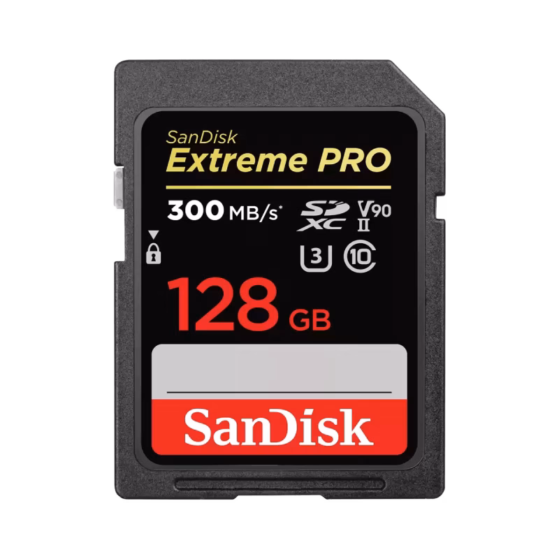 SanDisk 128GB Extreme PRO SDHC UHS-II Memory Card | SDSDXDK-128G-GN4IN