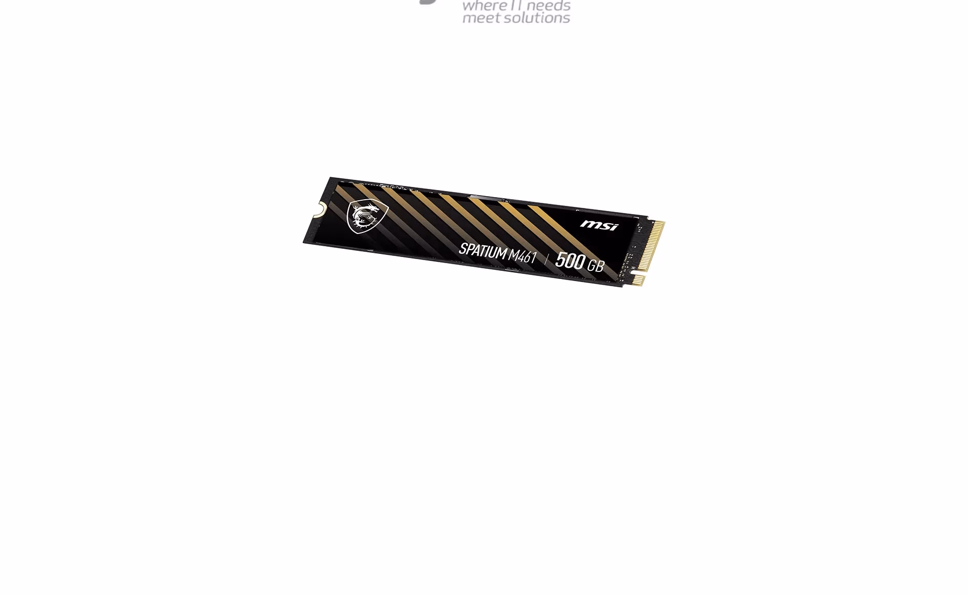 Spatium M461 PCie 4.0 NVme M.2 500 GB
