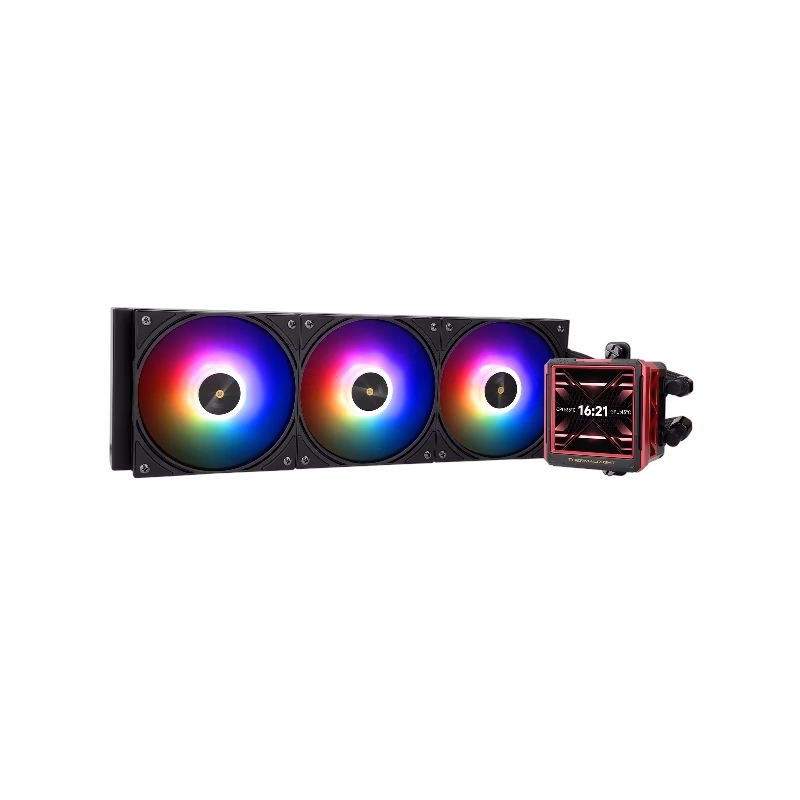 Thermalright Frozen Warframe 360 Ultra Black ARGB Liquid CPU Cooler with LCD Screen