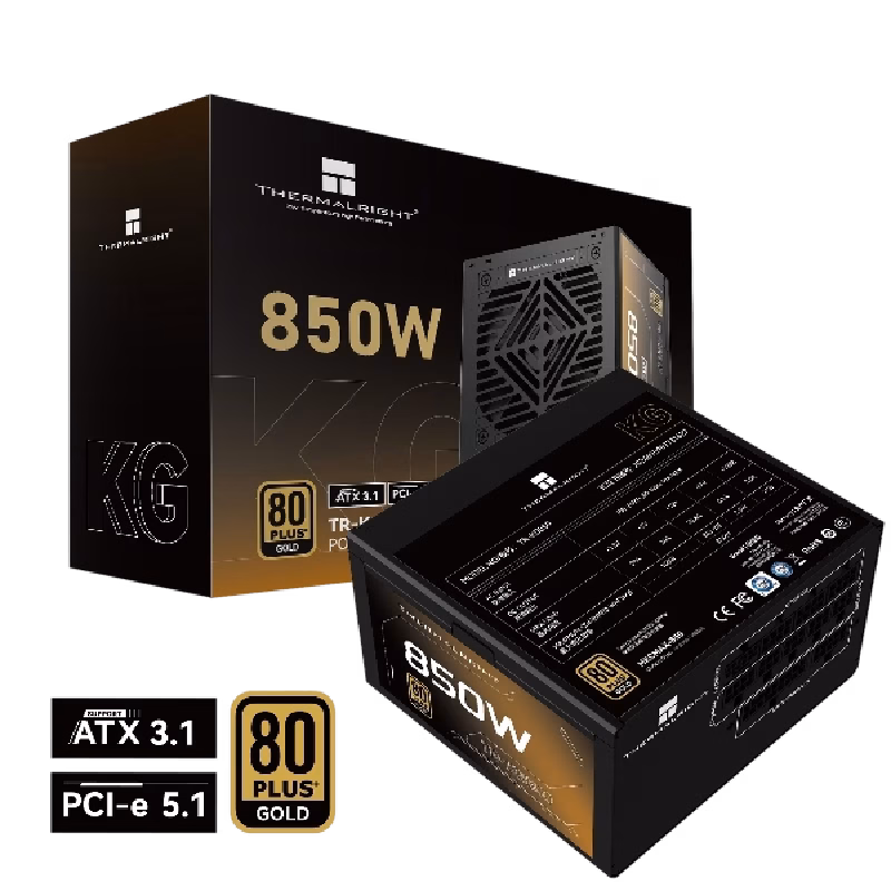 Thermalright KG-850 850W Gold Fully Modular ATX 3.1 PSU