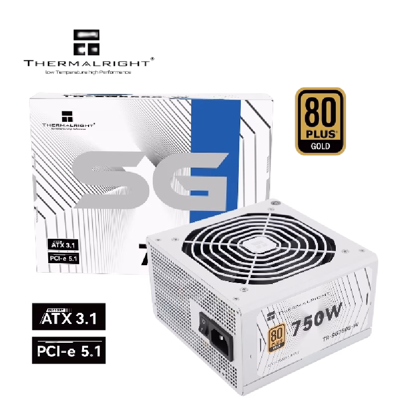 Thermalright TR-SG750S-W 750W Gold ATX 3.1 PSU White Color