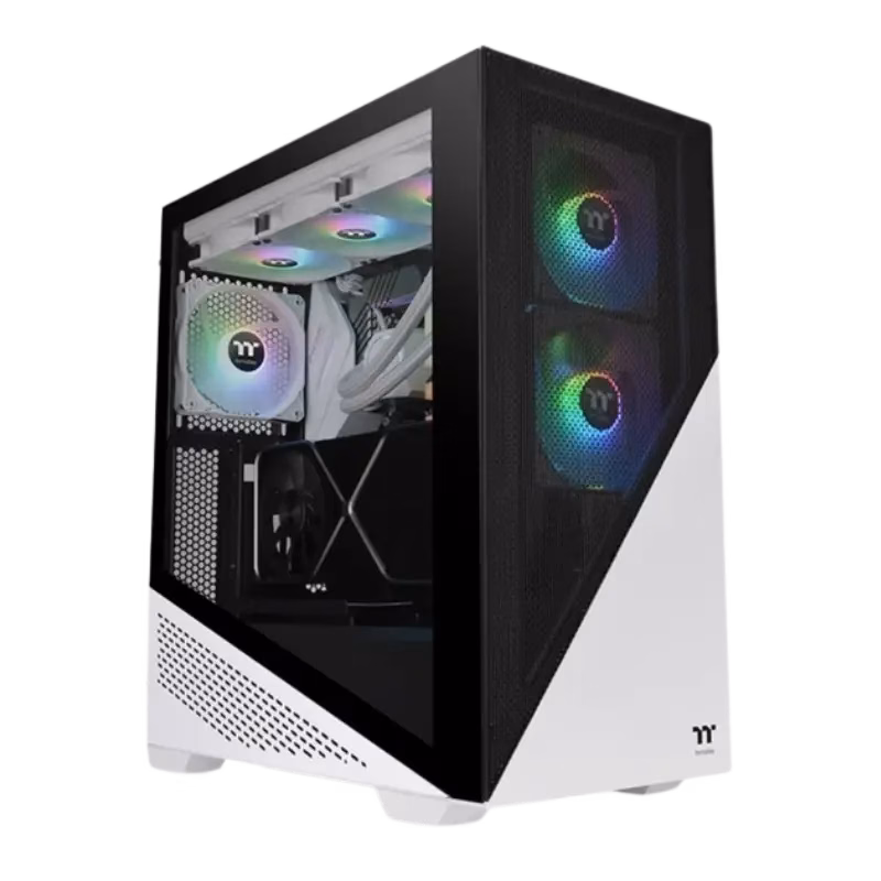 Thermaltake Divider 370 TG Snow ARGB Mid Tower Chassis