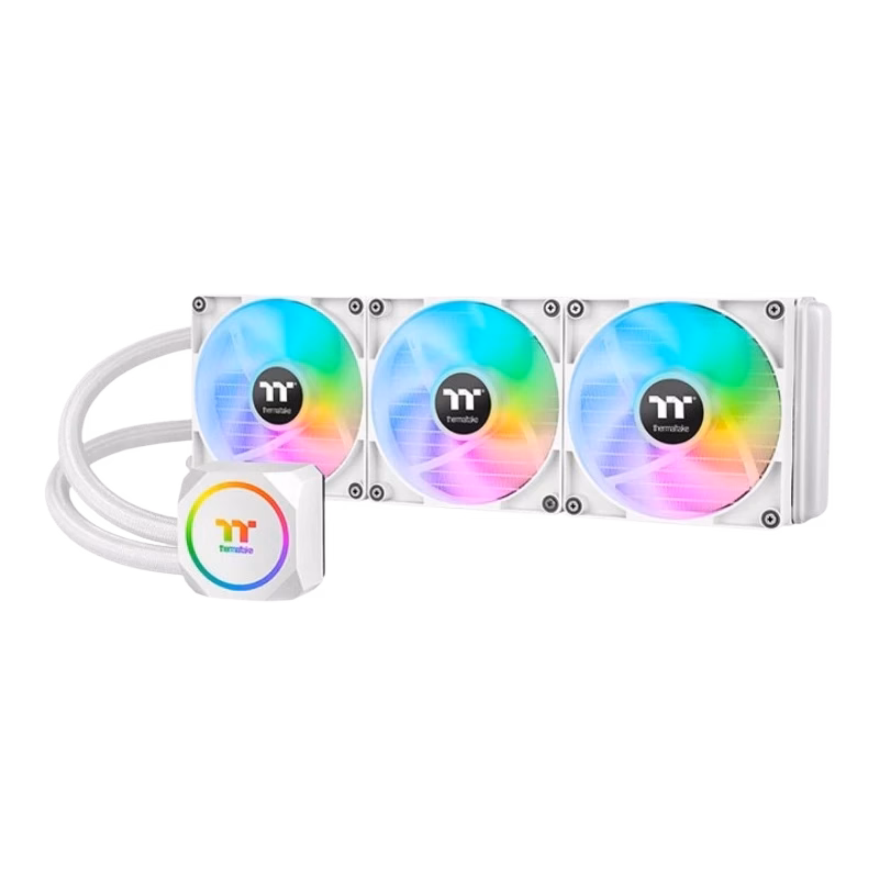 Thermaltake TH420 ARGB Sync All-In-One Liquid Cooler – Snow | CL-W369-PL14SW-A