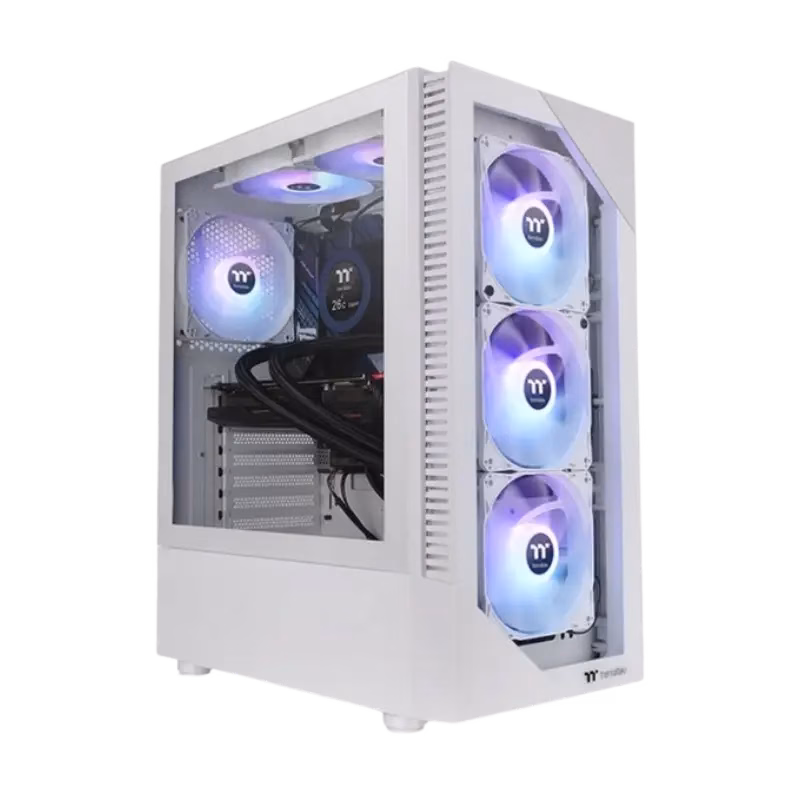 Thermaltake View 200 TG ARGB Snow Mid Tower Chassis