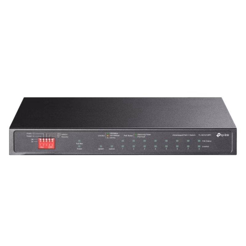 TP-Link 10-Port Gigabit Desktop PoE Switch | TL-SG1210PP | 1 Year Warranty