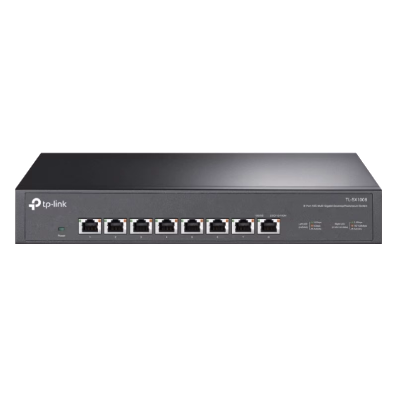 TP-Link 8-Port 10G Desktop/Rackmount Switch | TL-SX1008 | 1 Year Warranty