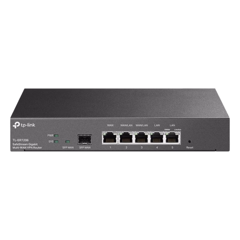 TP-Link SafeStream Gigabit Multi-WAN VPN Router | TL-ER7206