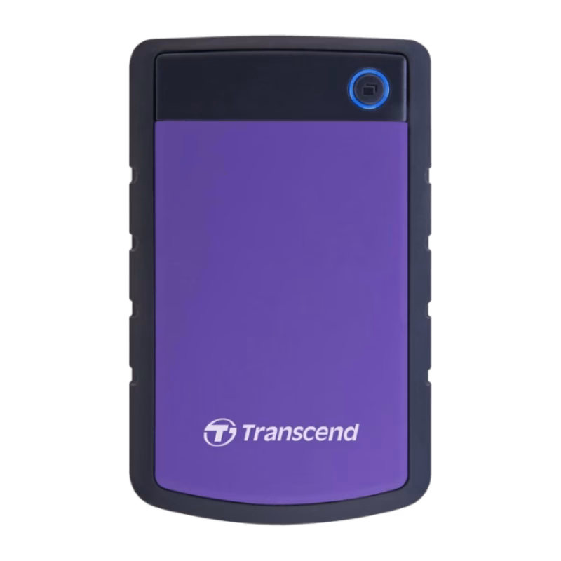 Transcend 2TB Storejet Portable HDD | TS2TSJ25H3P | 2 Years Warranty